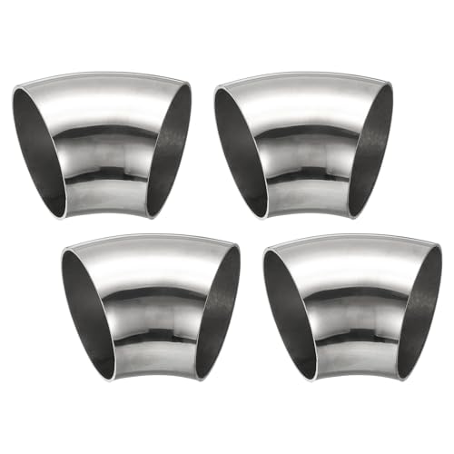 Vantaggi: La curva con mandrino è realizzata in acciaio inox 304, che offre ottime prestazioni di resistenza al calore, antiossidante, antiruggine, duratura e resistente alla corrosione, con elevata durezza. L'acciaio inox 304 è inquinante e lucidato a specchio con superficie liscia. Le dimensioni sono precise, quindi non c'è bisogno di preoccuparsi che non si adatti.