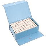 Il s'agit d'un art traditionnel chinois de tuiles de mahjong, avec des caractères et une iconographie originaux