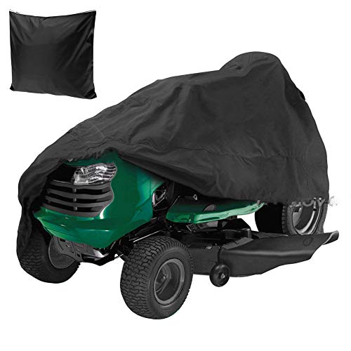 NICEWL Lawn Mower Cover-Electric Weeder Dust-Proof Cover,Lawn Tractor Sun Protection Cover,Outdoor UV Waterproof,Durable Drawstring Storage Bag