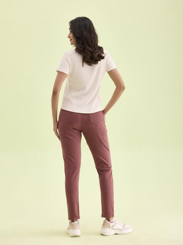 Image of GO COLORS Women Mid Rise Premium Straight Jeans