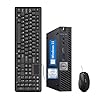 Dell Optiplex 7060 Mini PC de escritorio, micro computadora con Intel Core i5-8500T 3.5GHz, 16GB RAM, 512GB SSD, WiFi, Bluetooth, Windows 11 (renovado)