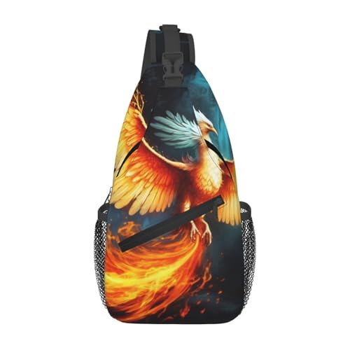 Bolsa cruzada ligera tipo sling color negro para adulto