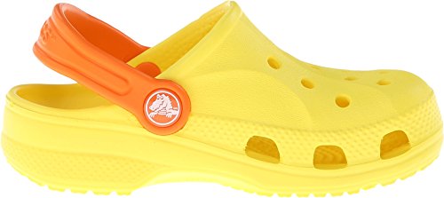 Image of Crocs Kids Unisex Baya (Toddler /Little Kid) Burst /Orange Clog /Mule 3 Little Kid M
