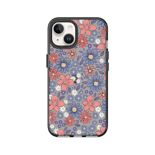Coque RhinoShield JellyTint pour iPhone 13/14 antichoc noir avec motifs