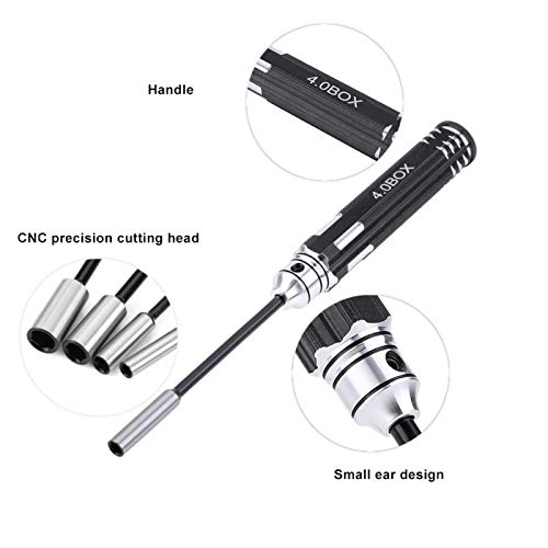 Alomejor Chiavi a Bussola Esagonale Kit Chiave per...