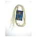 Thin White Sheep Wool Tzitzit Strings (12ct.)