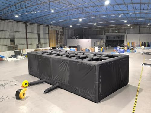 Fun Maze Bouncy Castle Large Inflatable Halloween Haunted Maze for Outdoor Toys (23.6x11.8x6.6ft with Blower) - Image 5