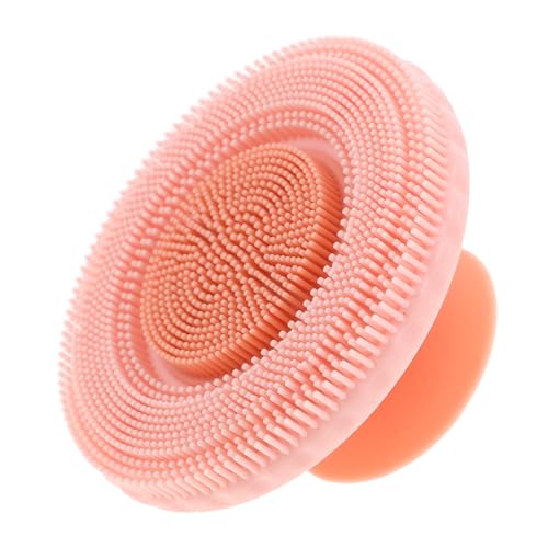 FOMIYES Dual Function Silicone Face Scrubber Massage Cleanse Brush for Women Manual Exfoliator for Girls Soft Silicone