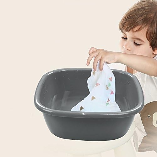 Miniatura 4 de Begale Lavabo de 10 cuartos de galón, juego de 4 (gris)