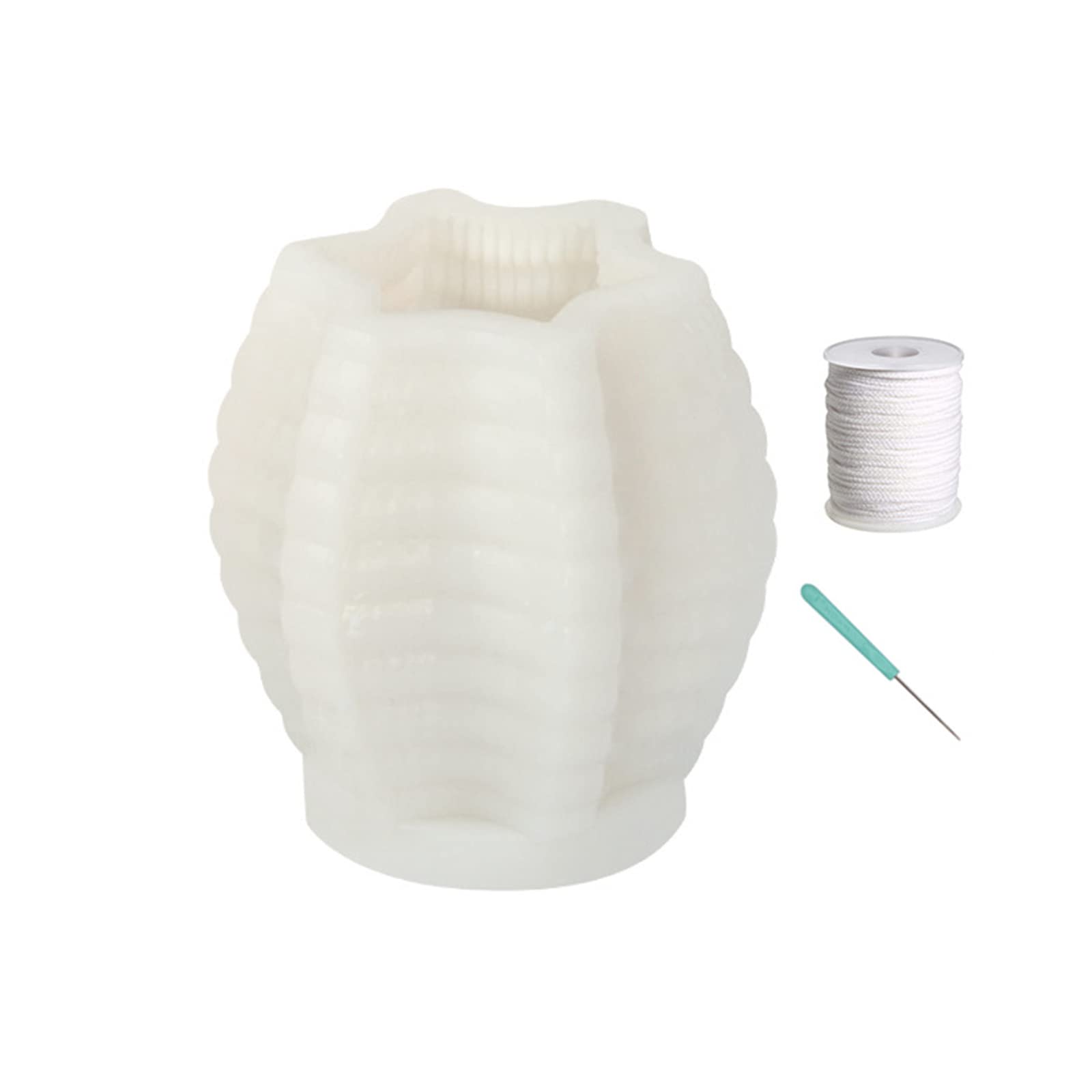 Jazuaiao 3D Pillar Mold Epoxy Resin Casting Mold Free Dishwasher Safe for Making Soap Cake Fondant Decor Kit for Adults Making