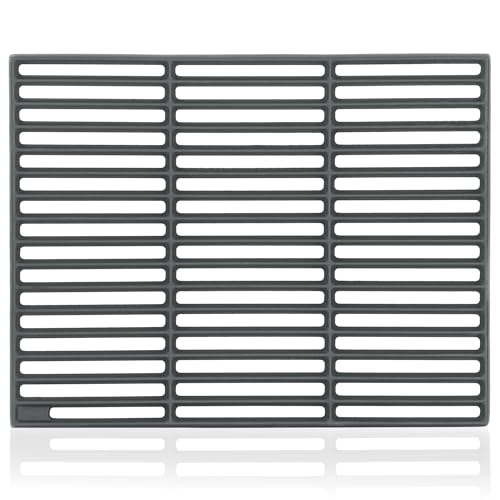 BBQ-Toro Gusseisen Grillrost | Gussrost in verschiedenen Größen | massiv und emailliert | Zubehör für BBQ, Gasgrill, Holzkohlegrill und vieles mehr (45 x 35 cm)