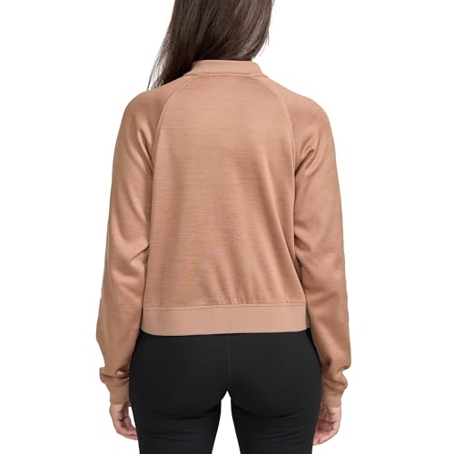 AEROPOSTALE Women's Fleece Lined Bomber Jacket3