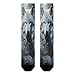 FekiLoot Wolf Sitting in The Snow Compression Socks Cozy Soft Support Socks Fashion Breathable Knee High Tube Socks for Adult