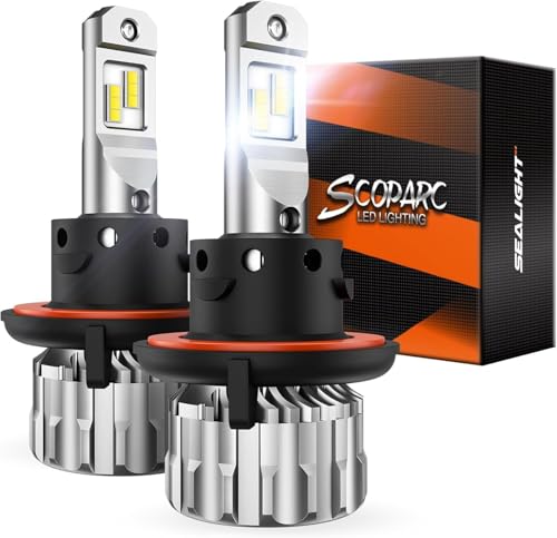 Image of SEALIGHT H13 Fog Light Bulbs, ๐:๐ ๐๐ข๐ง๐ข ๐๐ข๐ณ๐, Pack of 2