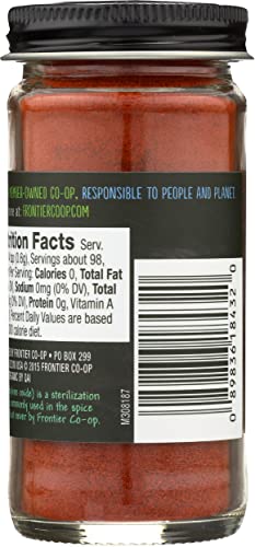Frontier Herb Organic Ground Paprika, 2.1 Oz #TOP1