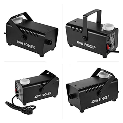 Máquina de humo portátil de 400W con control por cable para fiestas, bodas y efectos de escenario miniatura 4