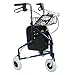 3 Wheel Rollator Frame Color: Matallic Blue
