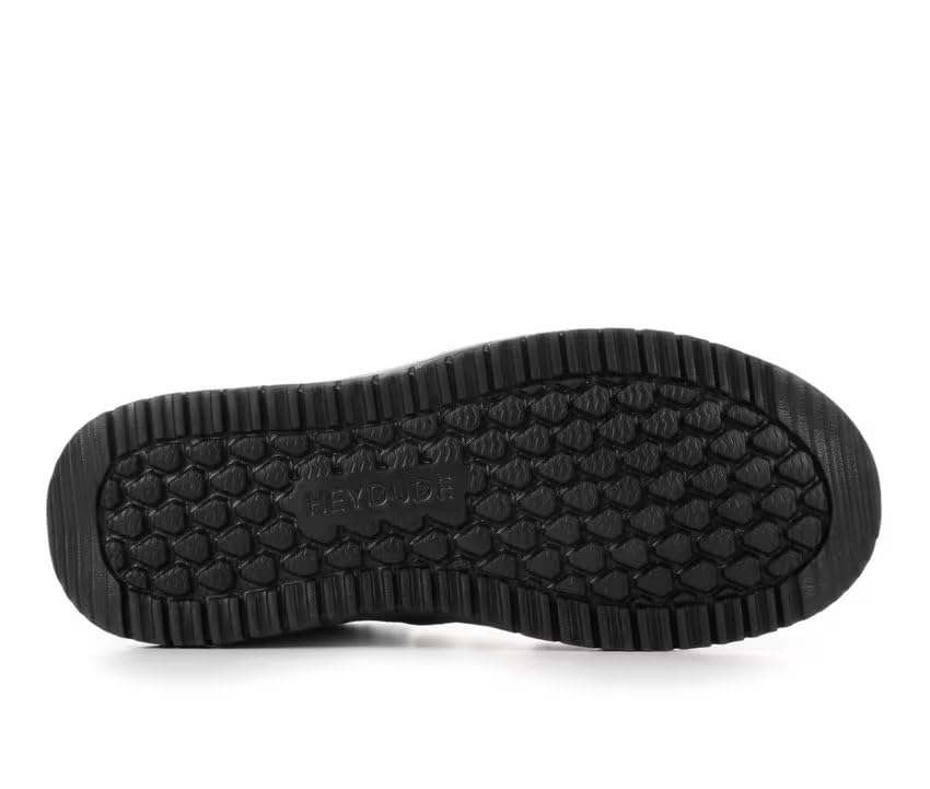 Image of HEYDUDE Men's Bradley Classic Boots | Lightweight, Water-Repellant Men's Pull-On Shoes for Everyday Adventure (Black-1, US Footwear Size System, Adult, Men, Numeric, Medium, 10)
