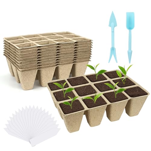 GCVOPTON peat pots and tray image