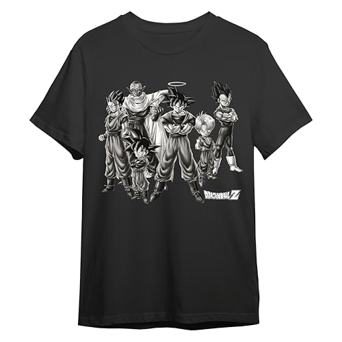 Comic Studio Dragon Ball Z Camiseta | Goku Ultrainstict | Negro |M T-Shirt, Unisex
