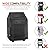 Arcedo Small Grill Cover 32 Inch, 2 Burner BBQ Gas Grill Cover, Heavy Duty Waterproof Outdoor Barbecue Cover with Handles, Fits Weber, Brinkmann, Char Broil, Holland and More Grills, Black