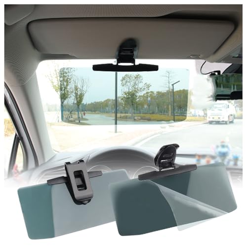 2Pack Anti-Glare Sun Visor Extender for Car,All Season Car Visor Extender Sun Blocker for Suns...