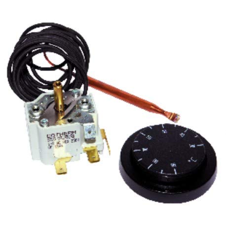 Termostato acqua regolatore a bulbo e capillare - Tipo GTLH3 cap 2 connessione L 30-90deg