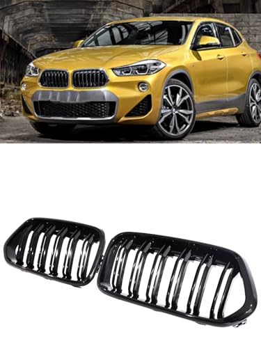 Calandre de pare-chocs avant de voiture X2 2018-2023 clipsable - 7