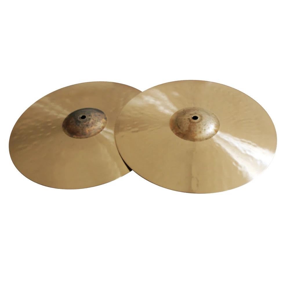 Zestaw Talerzy Perkusyjny Brązowy Stop 13"/14"/15" Hihats Cymbal Modern Series Ręcznie Młotkowany Talerz Perkusyjny Do Zestawu Perkusyjnego(13 Inch)