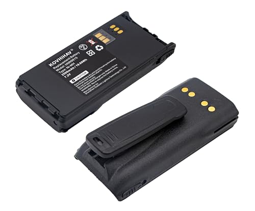 KOVHIHAV 2500mAh NTN9858C (2-Pack) Replacement Battery for Mo-to-rola 