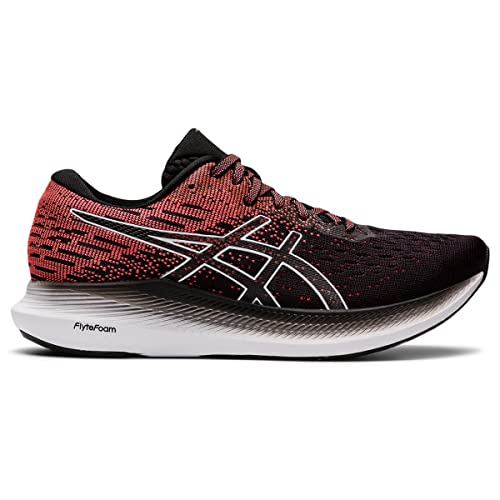ASICS Damen EvoRide 2 Laufschuhe, Schwarz/Blazing Coral, 40.5 EU