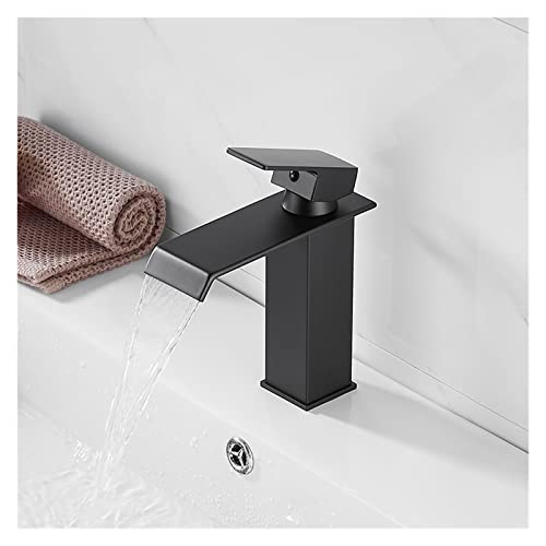 Robinet de lavabo cascade anti-éclaboussures en laiton robuste - 7