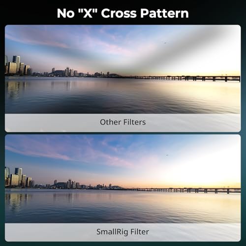 SMALLRIG Filtro Magnético VND de 67 mm (ND64-ND400, 6-9 Pasos), Ajustable para iPhone 16/S24 Ultra/Vivo X100 y Lentes de Cámara de 67 mm, sin Cristal óptico X Cross HD, con Adaptador Roscado - 5169 - imagen 6