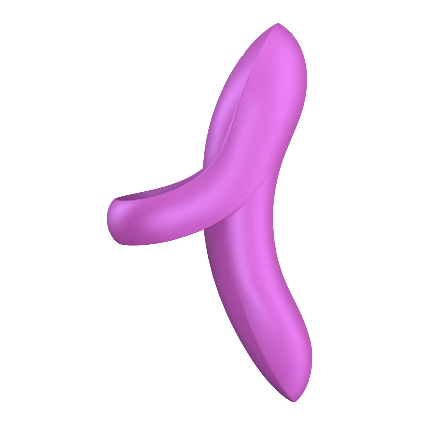 Vibrador de dedo Satisfyer Bold Lover en rosa | Vibrador de silicona versátil para mujeres | Resistente al agua (IPX7) | Potentes vibraciones en 12 fases | Juguete erótico para mujeres y parejas