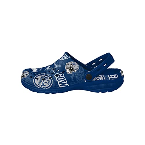 Image of FOCO Arizona Cardinals NFL Mens Historic Print Clog with Strap
