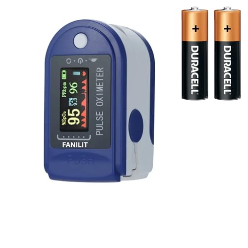 Pulse Oximeter with Oxygen Saturation Monitor, Heart Rate monitor and SpO2 Levels Oxygen Meter with LED Display Pulsometer fingertip oxygen meter With 12 Months warranty.