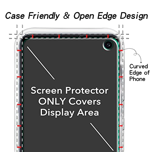 Katin [2-Pack] For Samsung Galaxy S10E Tempered Glass Screen Protector Anti Scratch, Bubble Free, 9H Hardness, Case Friendly #TOP3