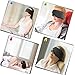 MOITA Sleep Headphones Bluetooth Sleep Mask, 3D Sleeping Eye Mask with Built-in Sponge Speakers, Wireless Bluetooth Headphones Sleep Mask for Sleeping, Napping, Travelling, Yoga, Meditation (Black)