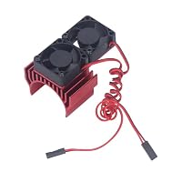 Ventilateur De Refroidissement RC + Dissipateur Chaleur Moteur Pour Traxxas Slash 4x4 VXL 1/10 - Gold