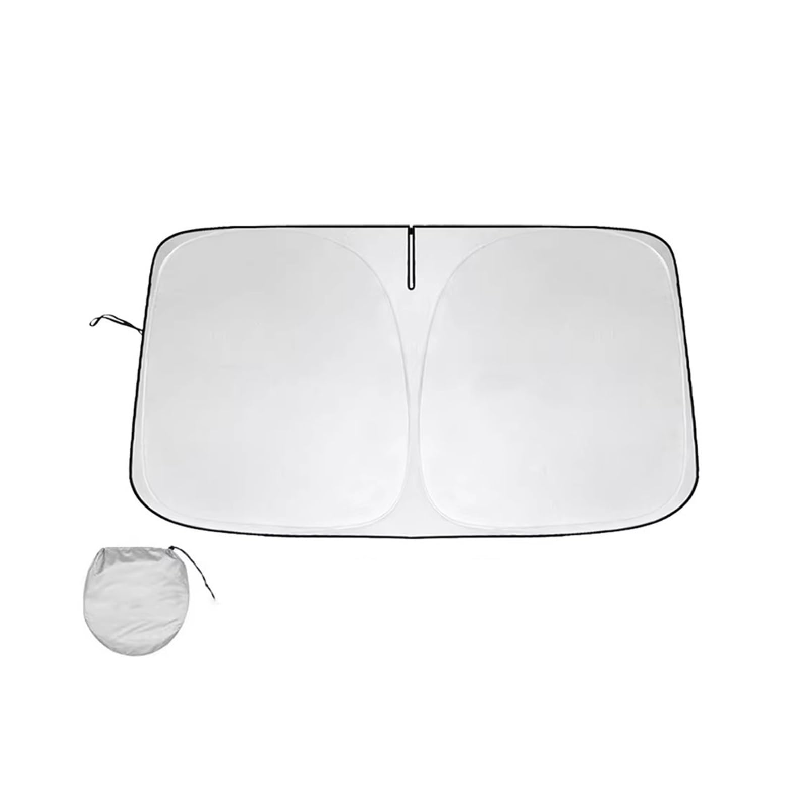 Kfz Outdoor Abdeckplane Für Scenic Für Grand Für Scenic 13-23 Auto-Sonnenschutz-Abdeckung, Faltbarer Sonnenblendenschutz, Windschutzscheiben-Sonnenschutz Autoscheiben Sonnenschutz