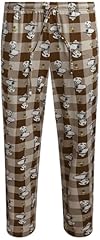 Plaid Brown Camper Snoopy