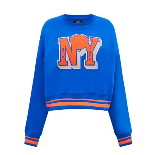 Sudadera Pro Standard NBA Mash Up Mujer con cuello redondo de algodón