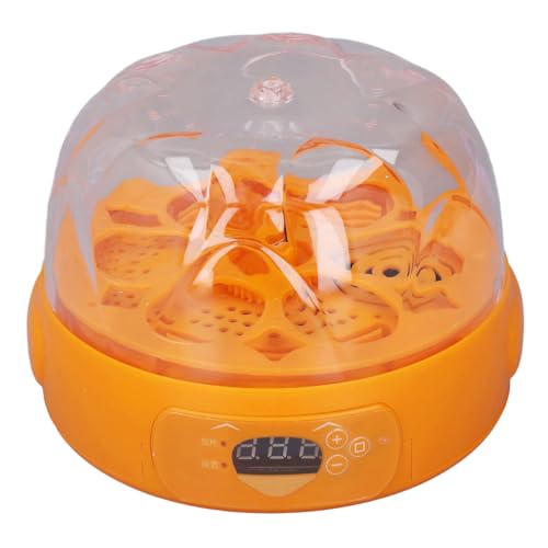 Luqeeg Mini Egg Incubator with Automatic Turning, 6 Egg Capacity