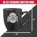 Rico Industries NCAA Ohio State Buckeyes Black 16 oz Team Color Laser Engraved Speckled Ceramic Coffee Mug