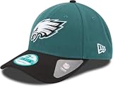 New Era NFL The League 9FORTY Adjustable Hat Cap One Size (US, Alpha, One Size, Philadelphia Eagles - Green/Black)