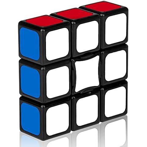 Mamowla Magic Cube 1x3x3 Magic Cube Brain Teasers For Adults Boys Toy 3D Puzzle Cube Professional Speedcube Christmas Stocking Fillers Toys Cover