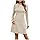 Ribbed Knit Mini Dresses Women Long Sleeve Crew Neck Sweater Dress Flowy Swing Tunic Sweater Skirts Fall Winter Oufits (CA/US, Alpha, Medium, Regular, Regular, Beige)