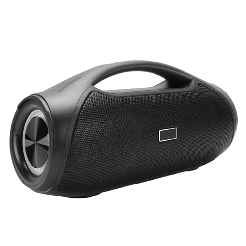MENDUNER Altavoz Bluetooth de 80 W, Inalámbrico Portátil con Graves Potentes, Estéreo TWS, Luces RGB, Resistente Al Agua IPX5, Batería de 10000 MAh para Fiestas Al Aire Libre (Micrófono Doble)