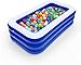 Inflatable Swimming Pool for Kids and Adults, Blow Up Pool for Backyard with Comfortable Floor, Safe Outside Lounge Pool or Indoor Ball Pit, 95
