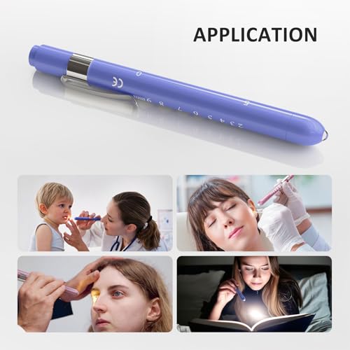 Image of CAVN Pen Light with Pupil Gauge LED Penlight for Nurses Doctors